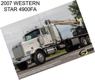 2007 WESTERN STAR 4900FA