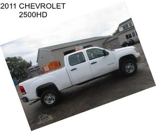 2011 CHEVROLET 2500HD