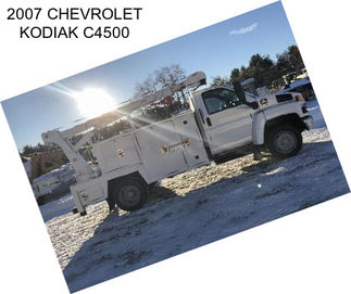 2007 CHEVROLET KODIAK C4500