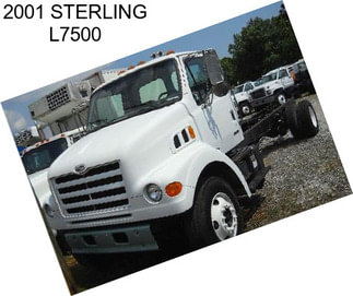 2001 STERLING L7500