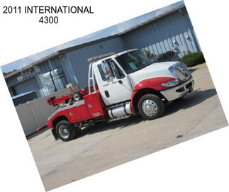 2011 INTERNATIONAL 4300