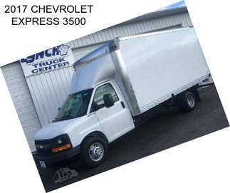 2017 CHEVROLET EXPRESS 3500