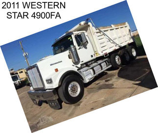 2011 WESTERN STAR 4900FA