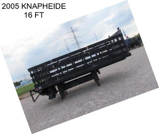 2005 KNAPHEIDE 16 FT