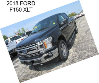 2018 FORD F150 XLT