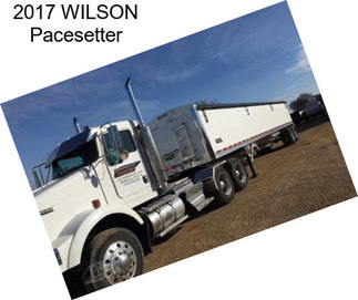 2017 WILSON Pacesetter