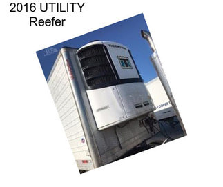 2016 UTILITY Reefer