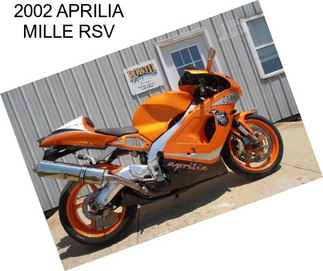 2002 APRILIA MILLE RSV