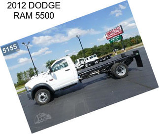 2012 DODGE RAM 5500