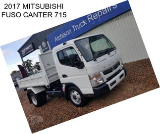 2017 MITSUBISHI FUSO CANTER 715