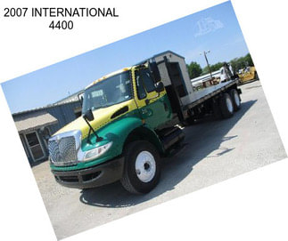 2007 INTERNATIONAL 4400