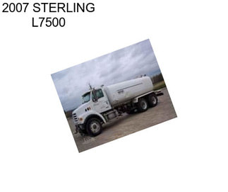 2007 STERLING L7500