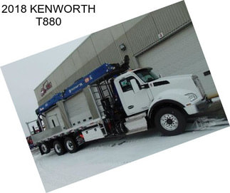 2018 KENWORTH T880