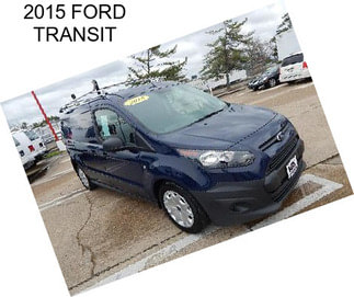 2015 FORD TRANSIT