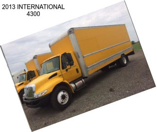 2013 INTERNATIONAL 4300