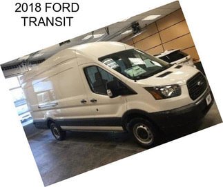 2018 FORD TRANSIT