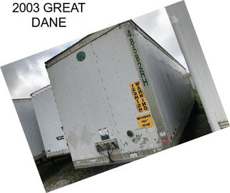 2003 GREAT DANE