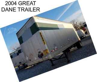 2004 GREAT DANE TRAILER