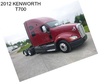 2012 KENWORTH T700