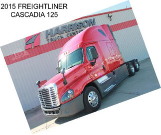 2015 FREIGHTLINER CASCADIA 125