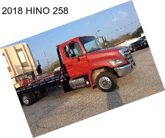 2018 HINO 258