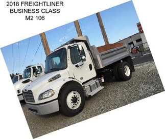 2018 FREIGHTLINER BUSINESS CLASS M2 106