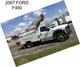 2007 FORD F450