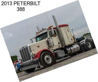 2013 PETERBILT 388