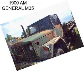 1900 AM GENERAL M35