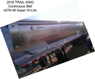 2018 TRAIL KING Continuous Belt 4278-48 Super Hi-Lite