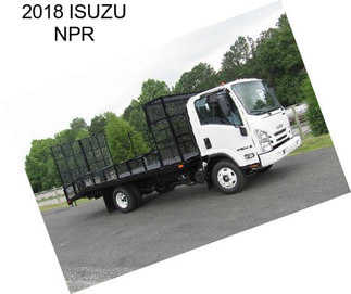 2018 ISUZU NPR