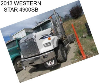 2013 WESTERN STAR 4900SB