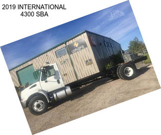 2019 INTERNATIONAL 4300 SBA