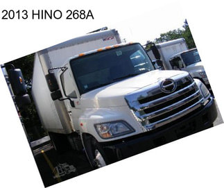 2013 HINO 268A