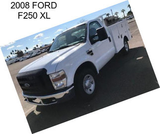 2008 FORD F250 XL