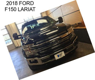 2018 FORD F150 LARIAT