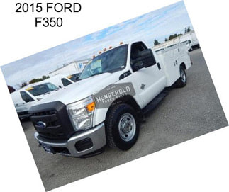 2015 FORD F350