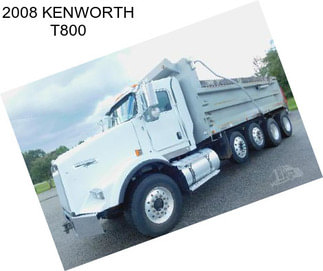 2008 KENWORTH T800