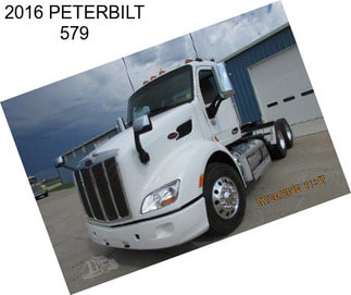 2016 PETERBILT 579