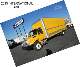 2013 INTERNATIONAL 4300