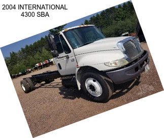 2004 INTERNATIONAL 4300 SBA