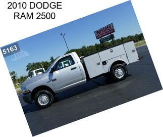 2010 DODGE RAM 2500