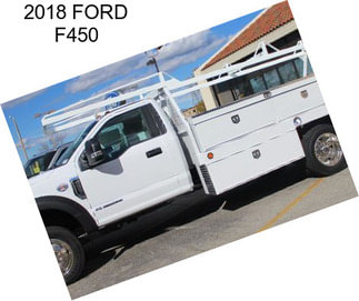 2018 FORD F450