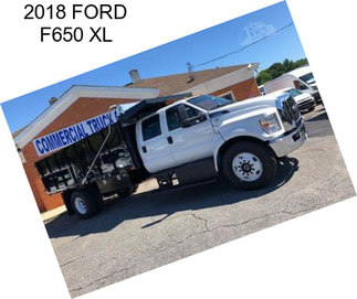 2018 FORD F650 XL