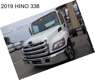 2019 HINO 338