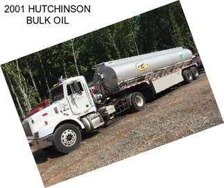 2001 HUTCHINSON BULK OIL