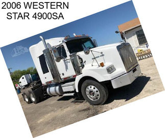 2006 WESTERN STAR 4900SA