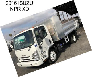 2016 ISUZU NPR XD