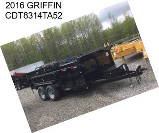 2016 GRIFFIN CDT8314TA52