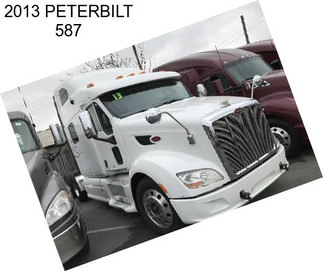 2013 PETERBILT 587